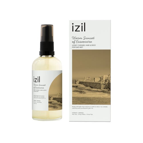 Warm Sunset of Essaouira  Honey Caramel Hair & Body Perfume Mist image number null
