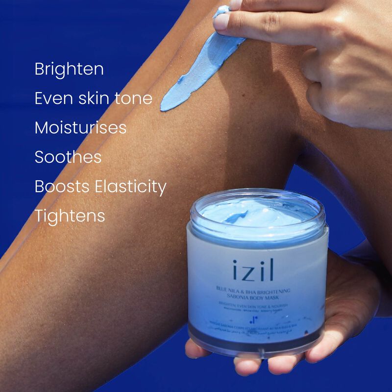 Blue Nila & BHA Brightening Sabonia Body Mask image number null