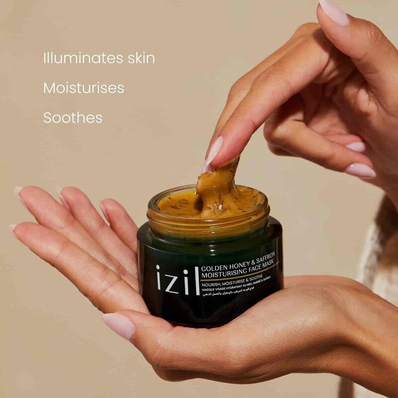 Golden Honey & Saffron Moisturising Face Mask image number null