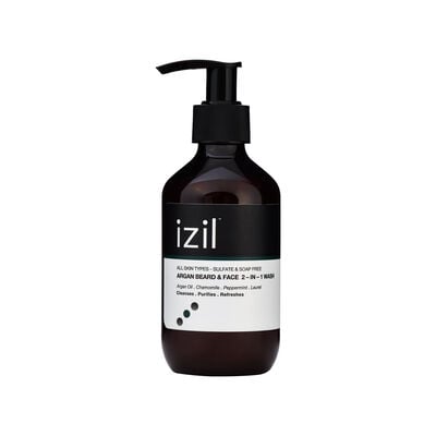 Argan Beard And Face 2 In 1 Wash