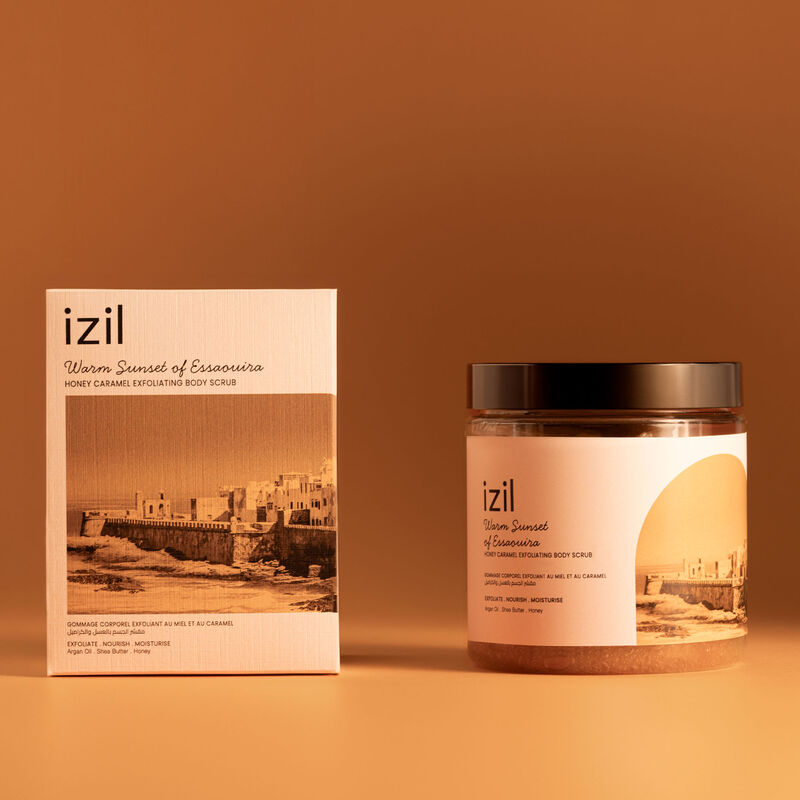Warm Sunset of Essaouira  Honey Caramel Exfoliating Body Scrub image number null