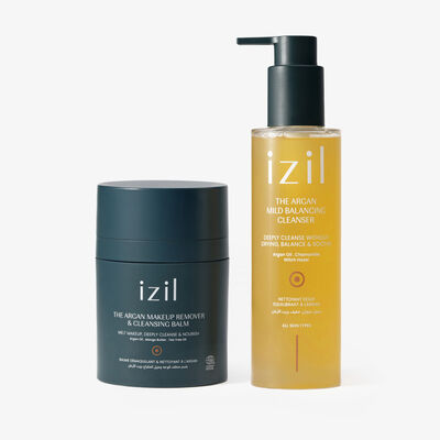 The Argan Double Cleansing & Nourishing Duo