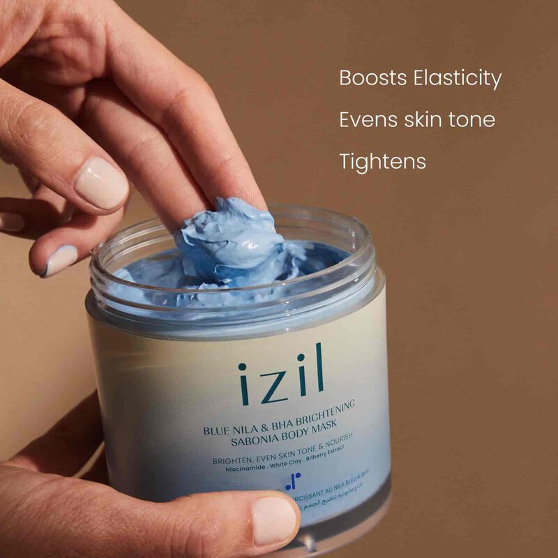 Blue Nila & BHA Brightening Sabonia Body Mask image number null