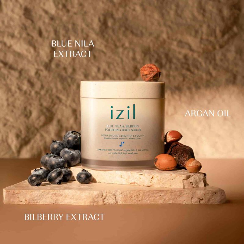 Blue Nila & Bilberry Polishing Body Scrub image number null