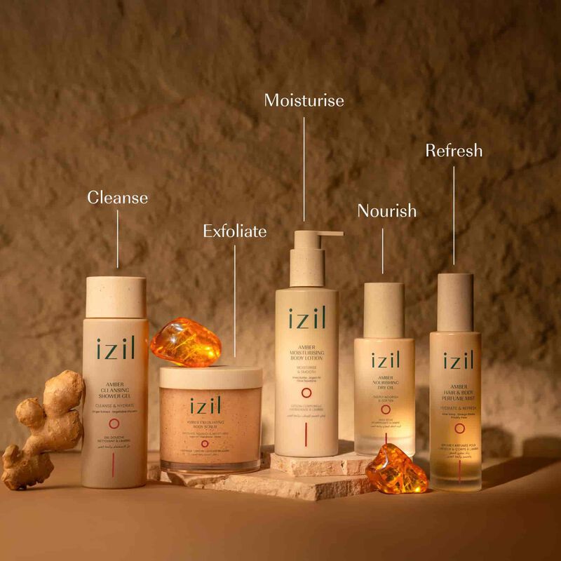 Amber Hair & Body Perfume Mist image number null