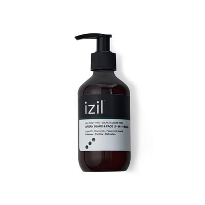 Argan Beard And Face 2 In 1 Wash hover view